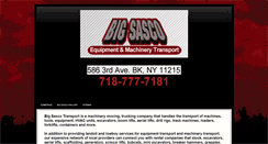 Desktop Screenshot of bigsascotransport.com